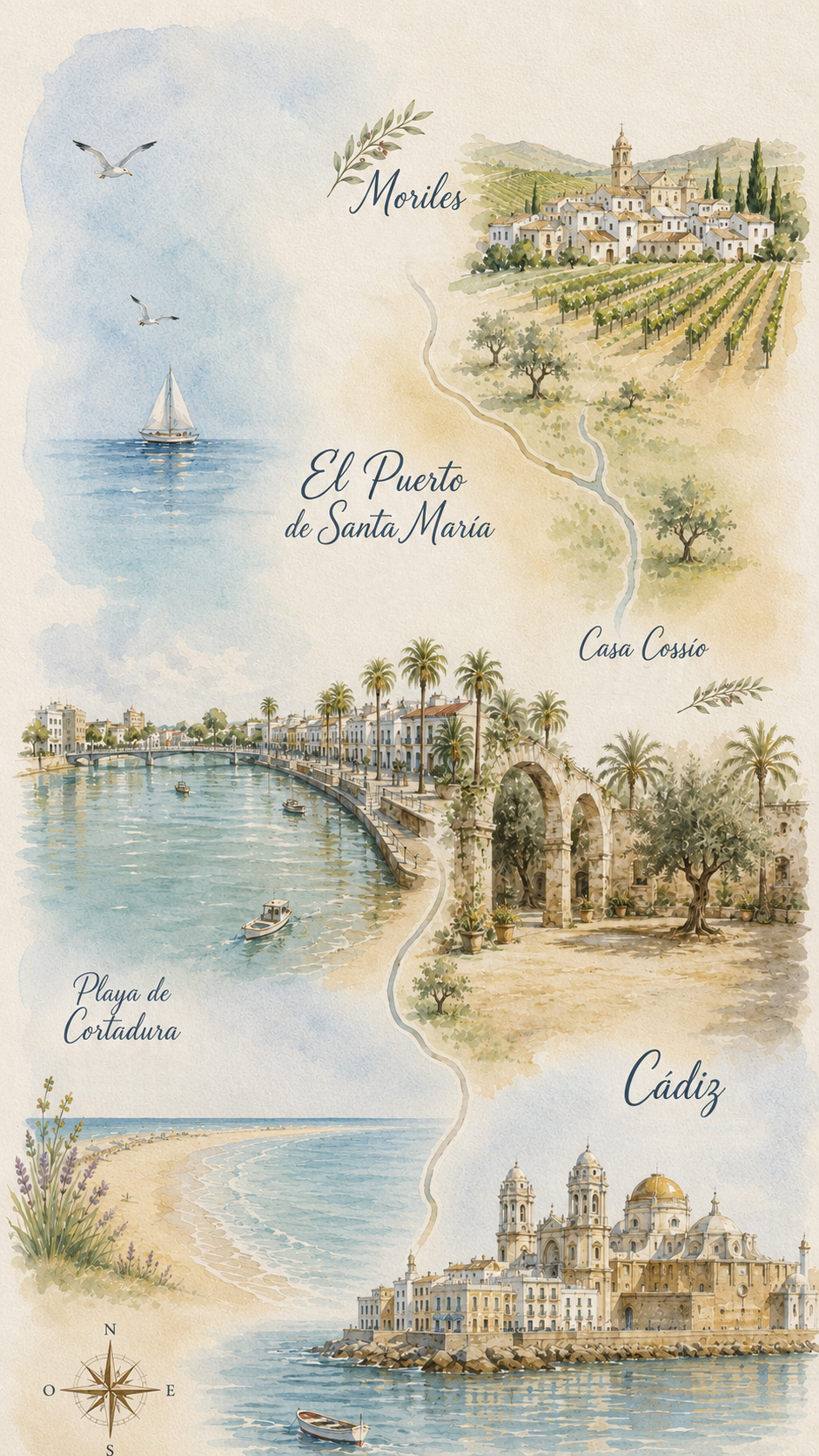 Mapa de ubicación de Casa Cossío, El Puerto de Santa María